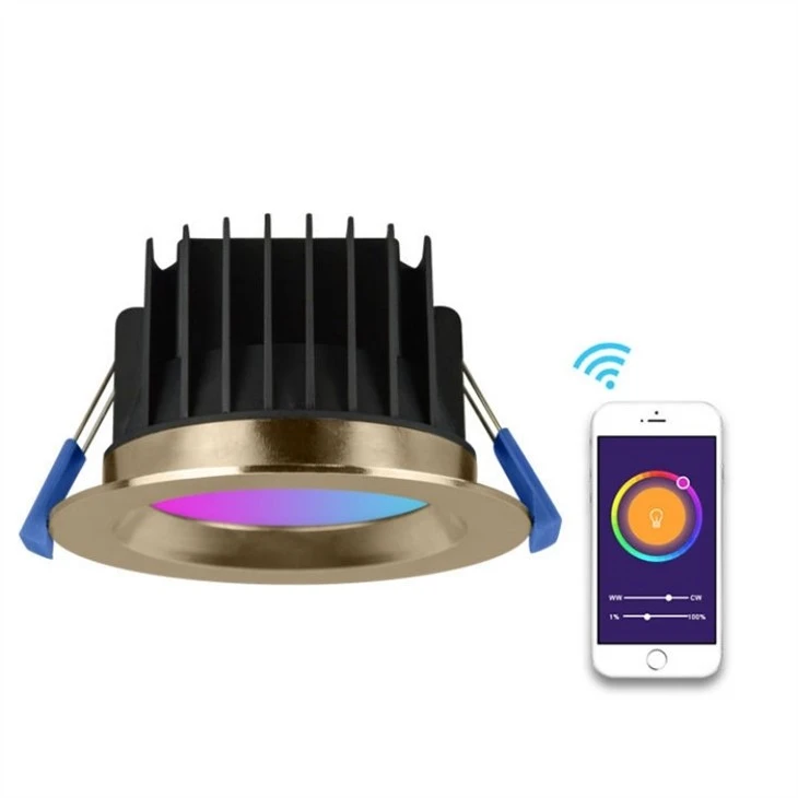 Smart multicolor downlights