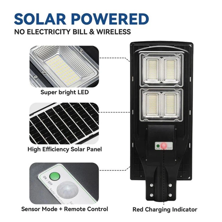 120 W solar street lights 2