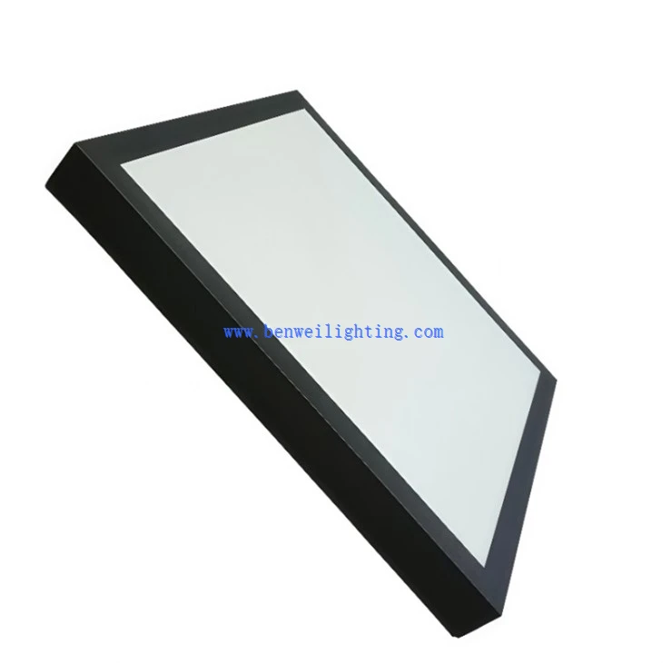40x40 Black Surfaced Mounted LED Light