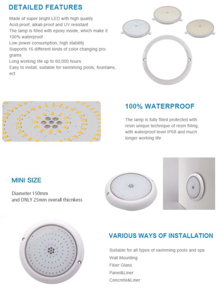 battery pool light battery pool light