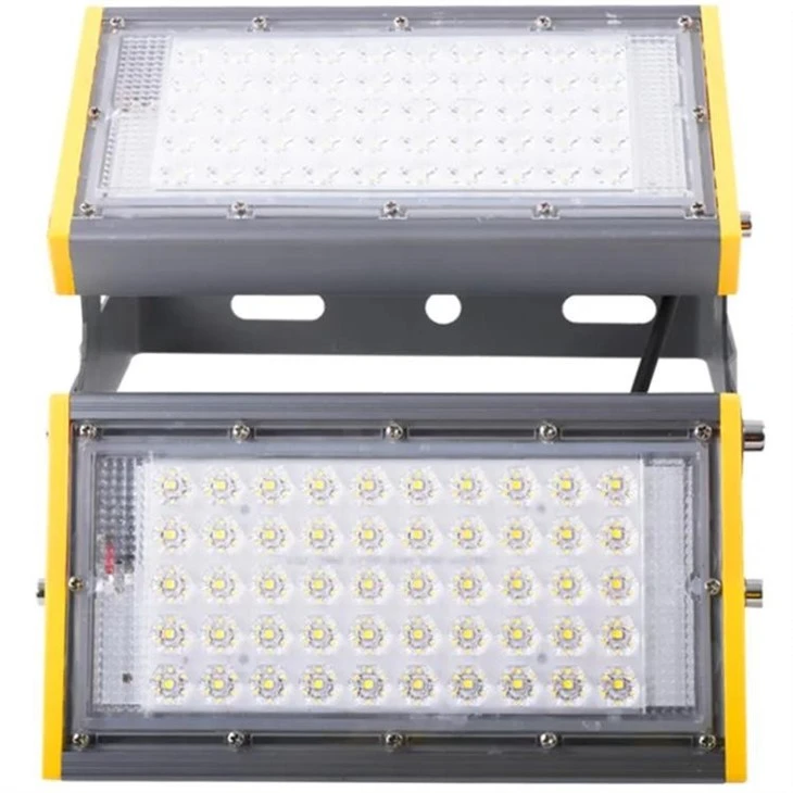 Square Outdoor Focos Led Flood Lights factory