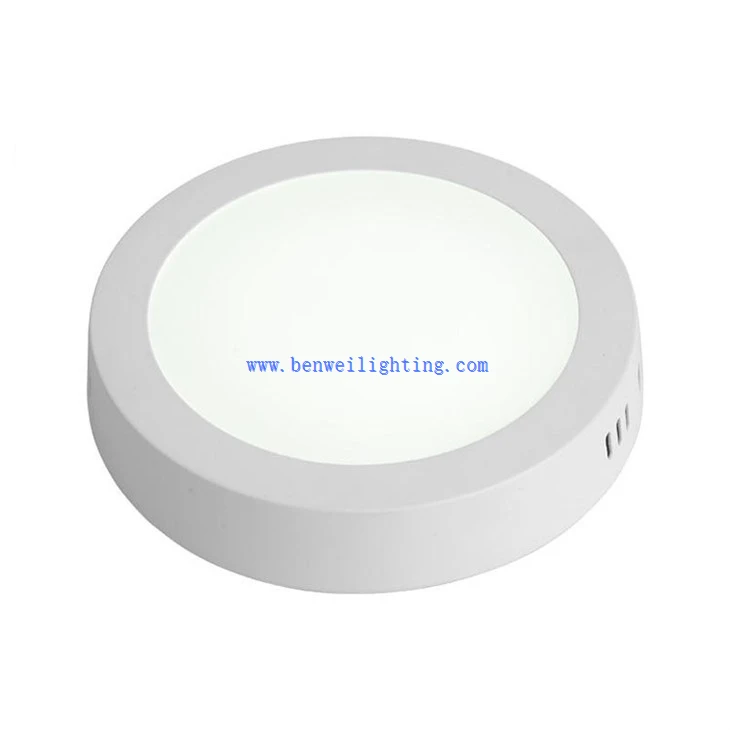White Apartment Round Panel Light (1)