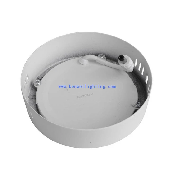 White Apartment Round Panel Light (3)